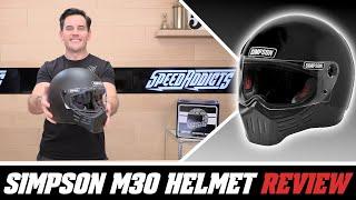 Simpson M30 Helmet Review at SpeedAddicts.com