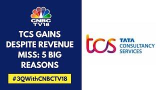 TCS Gains Despite Reporting A Revenue Miss In Q3; Jefferies, CLSA Bullish On The Stock | CNBC TV18