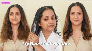 Party Ready Hair | How I Deep Condition my Frizzy hair with Hair Mask Routine