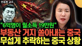 "6억명이 월소득 19만원" 중국에 '부동산 거지'가 넘친다, 중국 민심 발칵 뒤집힌다, 무섭게 추락하는 중국 상황 (안유화 교수 / 2부)