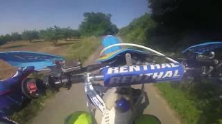 TM WHEELIE & BIG CRASH KTM 300!!