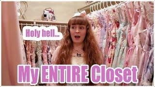 My ENTIRE Closet LWLN Lolita Wardrobe Tour 2020