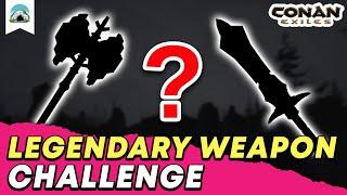 How to Craft a Legendary Weapon Challenge, Exiled Lands - Challenge Guide | Conan Exiles 3.0