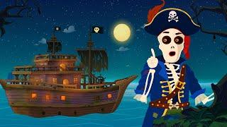 Spooky Scary Skeletons on the Ship: A Halloween Music Adventure | Zombie Zone