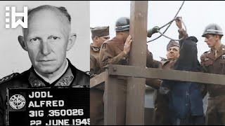 Execution of Nazi General who considered killing women & children a "necessity" - Alfred Jodl