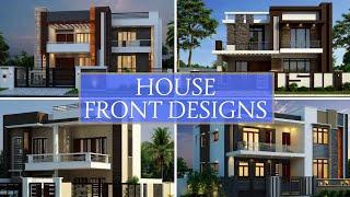 Modern house front design | Once human house front design | lumion