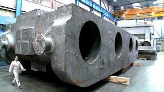 How Giant Workpieces Are Cast & Machined With Heavy Equipment - CNC Machine - Forging Machine