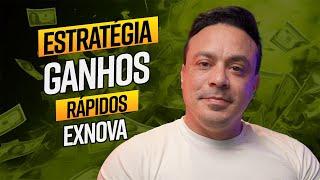 Exnova veja como funciona essa ESTRATÉGIA de ganhos rápidos