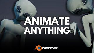 Learn to Animate Anything in Blender!