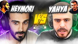 YAHYA YJ VS HEYMORI | کل کل و درگیری پرچمدار رنکینگ اروپا با هی موری 