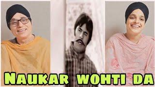 Indian reaction to Naukar wohti da/ Munawar zarif Funny comedy clip