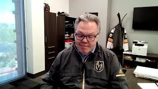 Knights GM Kelly McCrimmon on trade for Mattias Janmark April 12, 2021