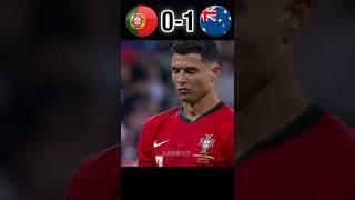 Portugal Mens vs Australia Womens Ronaldo vs Womens  #ronaldo #shorts #youtube #football