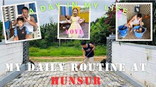 My daily routine at Hunsur! My whole day vlog/ @TenzinDvlog #tibetanvlog #tibetanvlogger