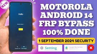 2024 Last Update : Motorola FRP Bypass Android 14 Without PC | Settings Not Opening [New Method]