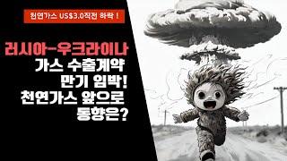 천연가스 US$3.0 돌파 직전 하락, 러시아-우크라이나 가스 계약 만기 임박! 천연가스에 미치는 영향은?