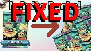 FIXED PACK DUPLICATION GLITCH! | PvZ Gw2 Infinite Pack Dupe Glitch!