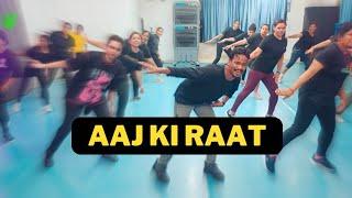 Aaj Ki Raat Zumba  Video | Dance Video | Zumba Fitness With Unique Beats | Vivek Sir