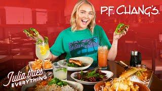 Trying ALL Of P.F. Chang's Most Popular Menu Items