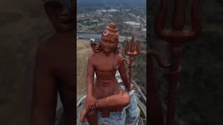 Statue of belief world biggest statue of shiv bhagwan #googleearth #kailashparvat #mtkailash #shorts