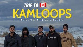 Moutains full of SNOW ️ | Surrey to Kamloops | Vlog 5 | #punjabi  #canadavlogs