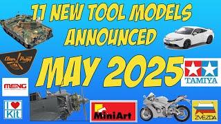 11 New Scale Model Kits You Need To See! MAY 2025 Announcements