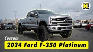 Check Out a Custom 2024 Ford F-350 Platinum