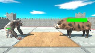 Old Goro vs Giants - Animal Revolt Battle Simulator