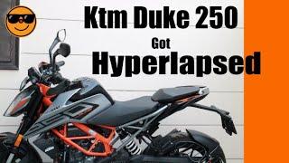 Ktm Duke 250 Got Hyperlapsed | Panipat ka Motovlogger - Hardsanj