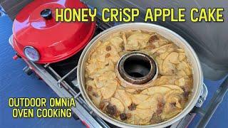 HONEY CRISP SLICED APPLE CAKE - OMNIA OVEN CAMP COOKING