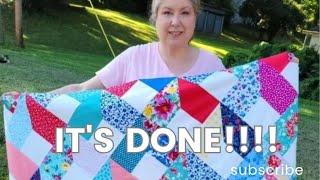 Finishing the Pioneer Woman Spring Picnic Quilt and Some Updates!!!