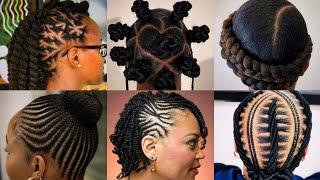 Easy & Elegant 4C Natural Hairstyles | Braids Hairstyles On Natural Hair