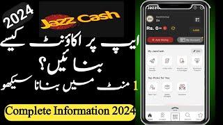 jazzcash account banane ka tarika how to make jazzcash account