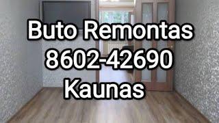 Vidaus apdaila Kaunas 8602-42690 buto remontas, apdailos darbai #vidaus #apdaila #remontas