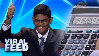 AMAZING 15 YEAR OLD HUMAN CALCULATOR | VIRAL FEED