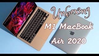 UNBOXING MACBOOK AIR 2020 (M1 chip) + accessories from SHOPEE