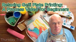 Relaxing Gelli Plate Printing: A Process Video for Beginners with @justjanese4753 and @ArtByJulieE