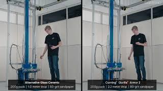 Corning® Gorilla® Armor 2 Drop Tower Test