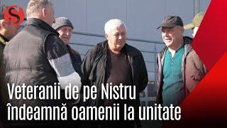 Veteranii de pe Nistru din raionul Căușeni îndeamnă la Unitate