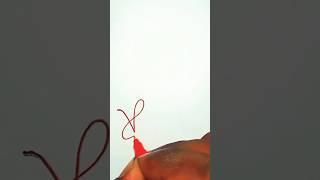 V Letter Signature ️ | Vaishnavi Signature Style #signature #shorts #viral #trending