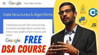 Google Launched Free DSA 2024 | Data Structures and Algorithms in Java and Python Free Courses