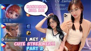 I MET A CUTE STREAMER PART 2!! | KINANTAHAN AKO