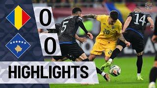 Romania vs Kosovo | 0-0 | Rezumat | UEFA Liga Națiunilor 2024-25