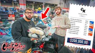 We spent $200,000 in 81 minutes At Got Sole