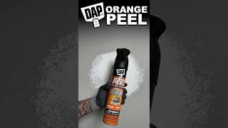 Simple way to patch a wall. Dap orange peel texture #dap