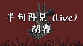 胡睿《半句再見 (Live) 》2019中國好聲音 第5期【無損音質歌詞Lyrics】