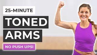 25-Minute Toned Arms Workout (No Push Ups)