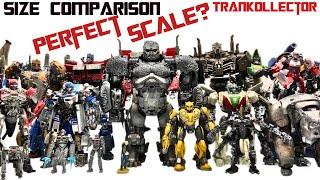 Oversized OPTIMUS PRIMAL SS106 - Studio Series Size Comparison | Transformers 7 RISE OF THE BEASTS