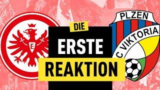 3:3 gegen Pilsen! Eintracht Frankfurt verspielt den Sieg! | Europa League Reaktion