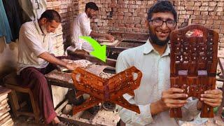 Woodworking wooden "Folding Book Stand" With Amazing techniques |